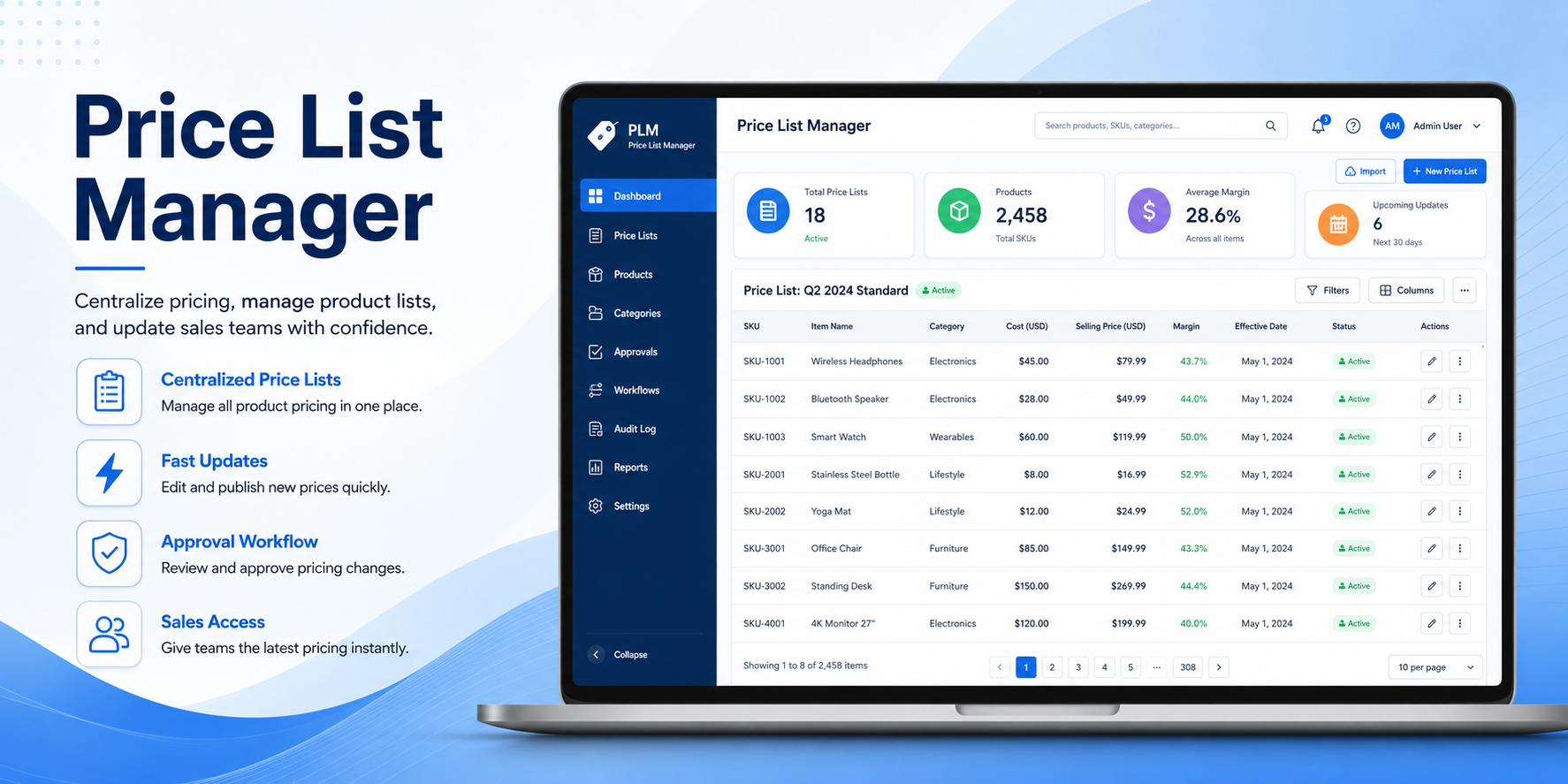 Price List Manager