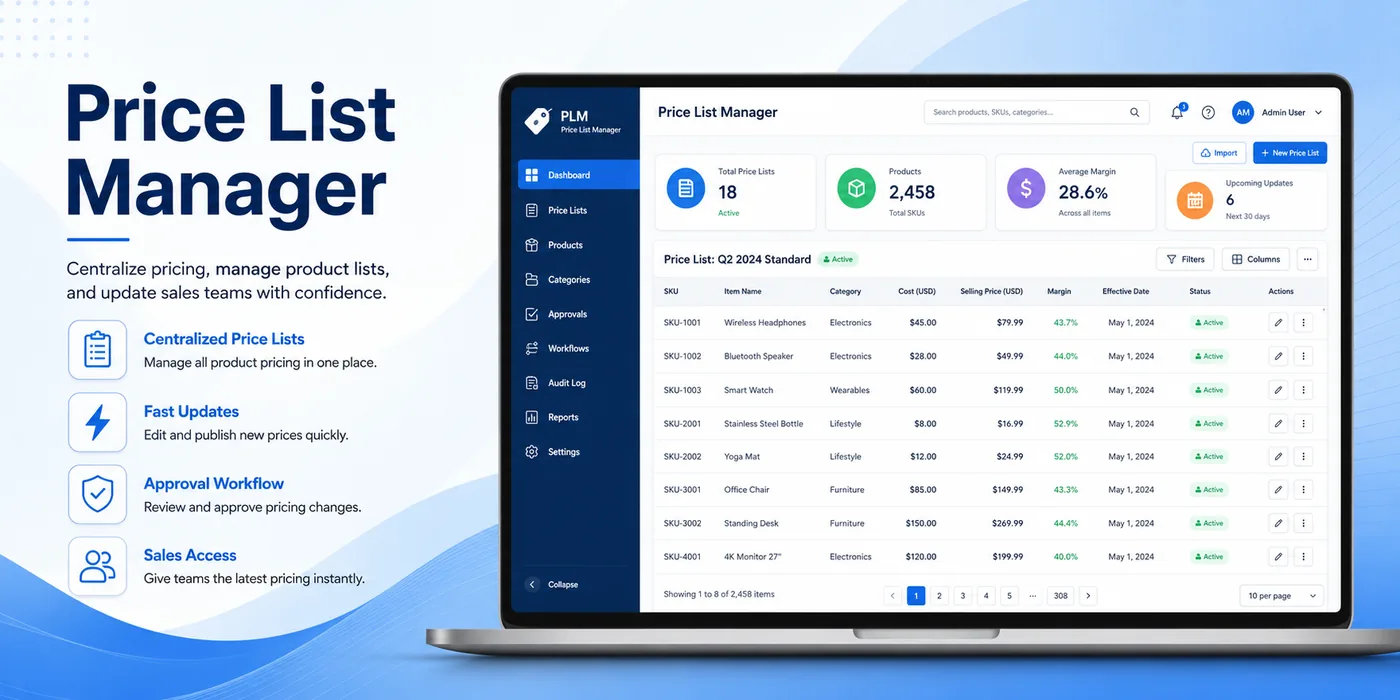 Price List Manager